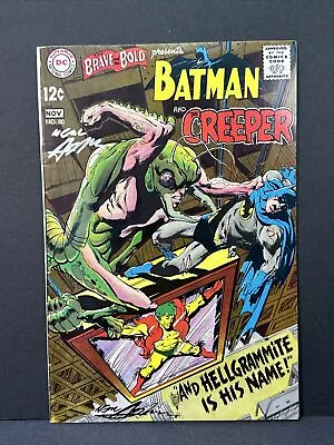 Buy Brave And The Bold #80 1968 VF- 7.5 Signed Neal Adams 2 Times DC Comics See Pics • 98.55£