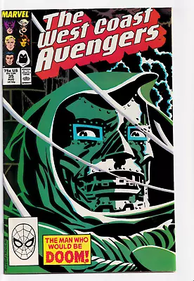 Buy The West Coast Avengers #35 1988 Marvel Comics • 2.60£