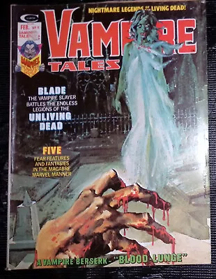 Buy Vampire Tales #9 Curtis Magazine / Marvel F • 29.99£