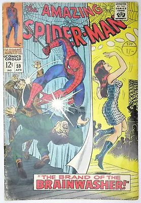 Buy Amazing Spider-Man #59 1st Mary Jane Cover Marvel Comics (1967) • 69.95£
