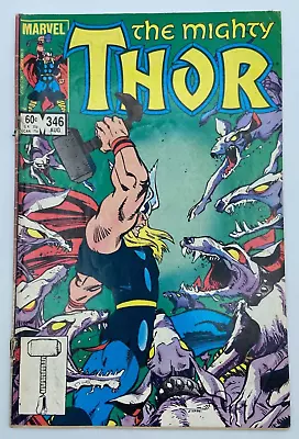 Buy The Mighty Thor No. 346, Vintage 1984 Marvel Comics • 3.97£
