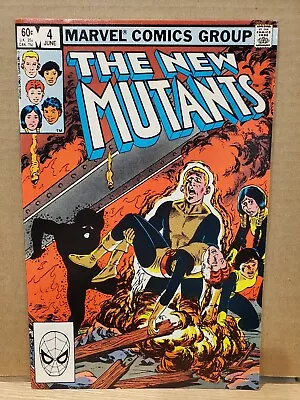 Buy New Mutants 4 Chris Claremont Bob McLeod 1983 Marvel Comics • 3.54£