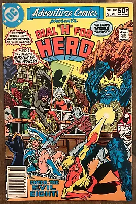 Buy Adventure Comics #485 By Wolfman Infantino Dial H For Hero Perez Cover 1981 • 6.39£