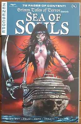 Buy Grimm Tales Of Terror Quarterly: Sea Of Souls, Zenescope, April 2022, Vf • 7.99£