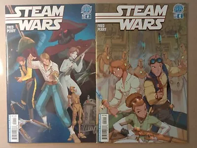 Buy Steam Wars #1 +#2  Antartic Press Entertainment 2013 New .Fred Perry . • 6.99£