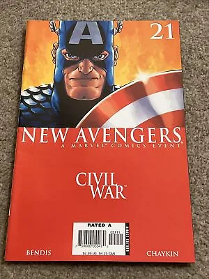 Buy New Avengers #21 (Marvel, 2006) Bendis Civil War • 0.99£