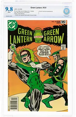 Buy 🔥 GREEN LANTERN 101 CGC 9.8 1978 White Pages From The Newsstand Mint Collection • 175.97£