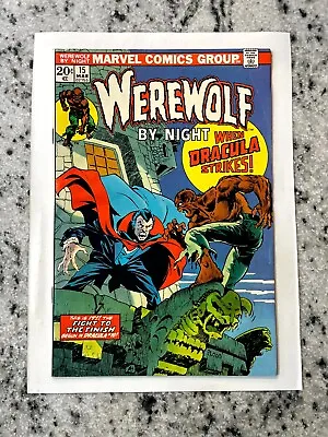 Buy Werewolf By Night # 15 FN Marvel Comic Book Dracula Ploog Cover Art 15 J832 • 34.75£