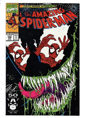 Buy Amazing Spider-man #346 (1991) - Grade 9.2 - Final Showdown With Venom! • 39.98£