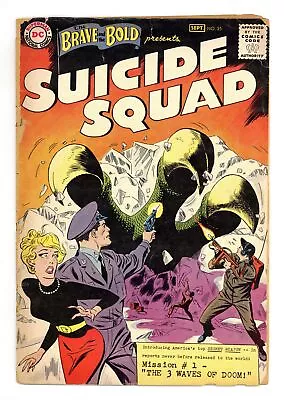 Buy Brave And The Bold #25 FR 1.0 1959 1st App. Suicide Squad • 287.15£