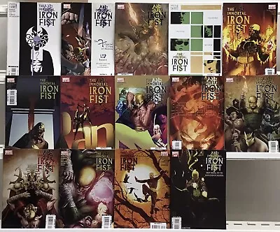Buy Marvel Comics - Immortal Iron Fist - Comic Book Lot Of 14 • 23.71£