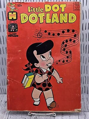 Buy Little Dot Dot Land Vol 1 #3 Harvey Vintage Comic Book November 1962 Collectible • 6.42£