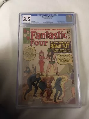 Buy Fantastic Four 19 Cgc 3.5 (1st App Rama -Tut ) • 300£