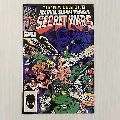 Buy Marvel Super Heroes Secret Wars #6 1984 1st Print NM 1st Cameo Spider-Woman • 30£