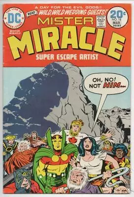 Buy MISTER MIRACLE #18, VG/FN, Jack Kirby, New Gods, 1971 1974, More JK In Store  • 11.84£