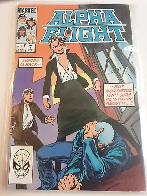 Buy Alpha Flight #7 Marvel Comics Feb 1984 John Byrne Rare Vf+ • 2.99£