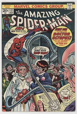 Buy Amazing Spider-Man 131 Marvel 1974 FN Gil Kane Doctor Octopus Aunt May Wedding • 21.85£