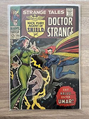 Buy Marvel Comics Strange Tales #150 1966 1st Appearance Umar Dr Strange Nick Fury • 31.99£