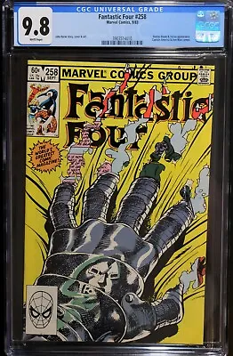 Buy Fantastic Four #258 Cgc (9.8) Wp *dr. Doom & Terrax App* Highest Graded Copy !! • 157.27£
