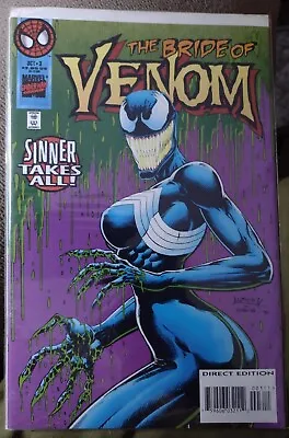 Buy The Bride Of Venom: Sinner Takes All #3 1st Full App. She-Venom Bagged & Boarded • 46.87£