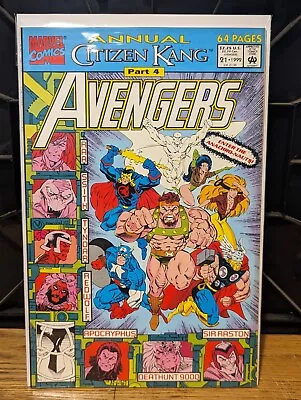 Buy Avengers Annual 21 1992 1st App Of Kang As Victor Timely 1st Anachronauts VF • 3.94£