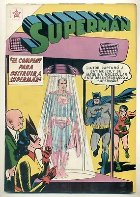 Buy SUPERMAN #243 El Complot Para Destruir A Supermán, Novaro Comic 1960 • 79.95£