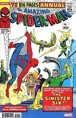 Buy Amazing Spider-man 1 Annual Facsimile Edition  (marvel, 2022) Nm • 11.98£