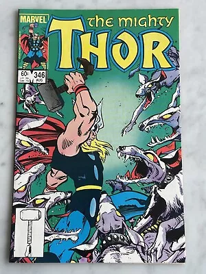 Buy Thor #346 VF/NM 9.0 - Buy 3 For FREE Shipping! (Marvel, 1984) • 3.60£