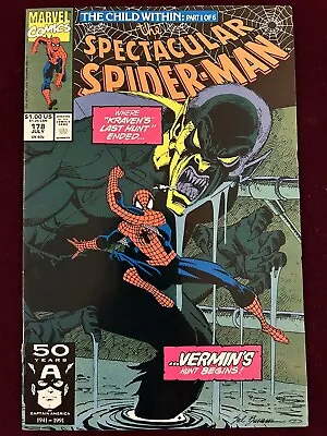 Buy Spectacular Spider-Man # 178 -  Key NM- 1st Dr. Ashley Kafka Later Queen Goblin • 3.19£