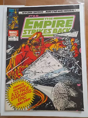 Buy Empire Strikes Back Monthly #140 Nov 1980 FINE+ 6.5 Reprints Star Wars #46 • 4.99£