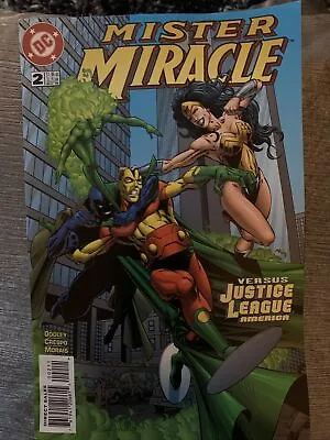 Buy Mister Miracle #2 VERSUS JUSTICE LEAGUE AMERICA MAY 1996 DC Comics • 1.25£