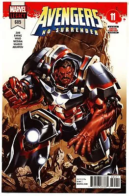 Buy Avengers (2017) #685 NM 9.4 Mark Brooks Cover No Surrender • 7.14£