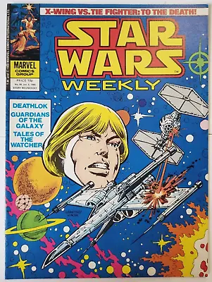 Buy Star Wars Weekly #98 VF/NM (Jan 9 1980, Marvel UK) TIE Fighter Vs X-Wing Cover • 39.41£