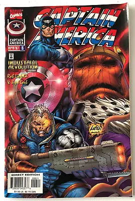 Buy Captain America #6 - Rob Liefield & Jeph Loeb - Marvel 1997 • 2£