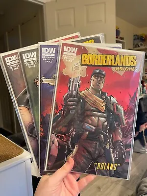 Buy Borderlands Origins Comics 1-4 All First Prints Never Opened IDW Video Game RARE • 400£
