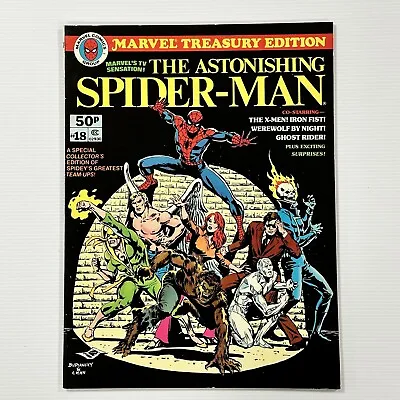 Buy The Astonishing Spider-man Treasury Edition #18 1978 VF Pence Copy • 72£