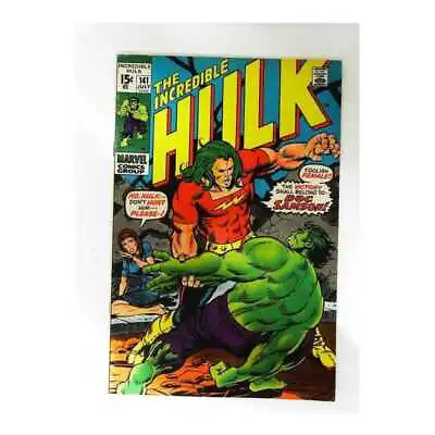 Buy Incredible Hulk (1968 Series) #141 In Fine Minus Condition. Marvel Comics [b| • 81.76£
