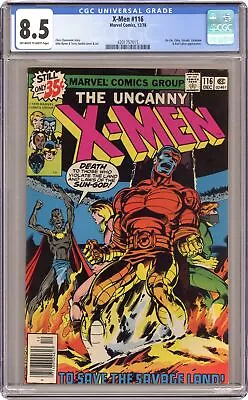 Buy Uncanny X-Men #116 CGC 8.5 1978 4201757015 • 67.20£