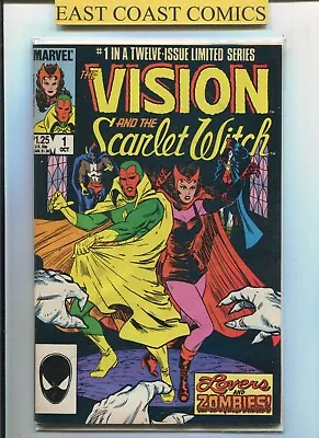 Buy VISION AND SCARLET WITCH #'s 1-4 OF 12 ISSUE LIMITED SERIES (VFN/VFN+) - MARVEL • 44.95£