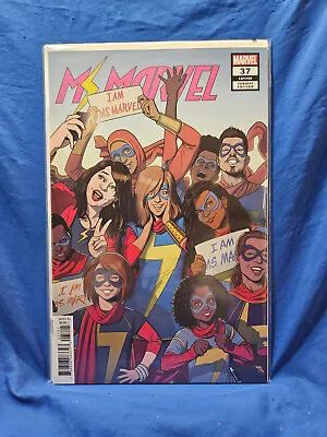 Buy Ms Marvel #37 Variant Marvel 2019 VF/NM Kamala Kahn • 1.57£