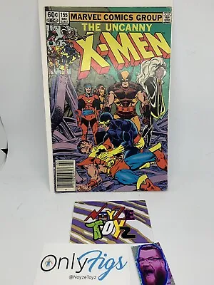 Buy Uncanny X-Men #155 Newsstand Marvel 1st Appearance The Brood & Queen Key Comic • 15.81£
