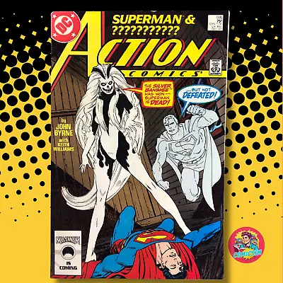 Buy Action Comics #595 (NM, 1987) DC COMICS 1st App SILVER BANSHEE | FREE UK POSTAGE • 16.49£