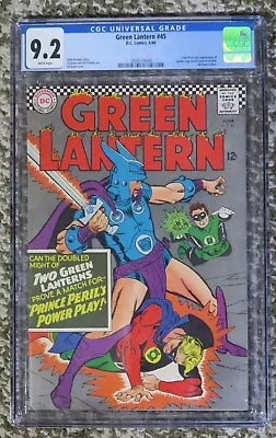 Buy Green Lantern #45 June 1966  CGC 9.2 • 314.71£