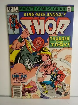 Buy Thor Annual 8 1st Athena King Size Vs Zeus 1979 Layton Buscema  Key Book • 51.45£