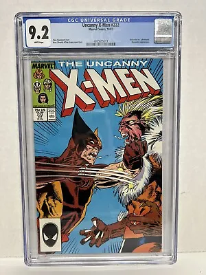 Buy Uncanny X-Men #222 CGC 9.2 1987 4085695013 • 48.22£