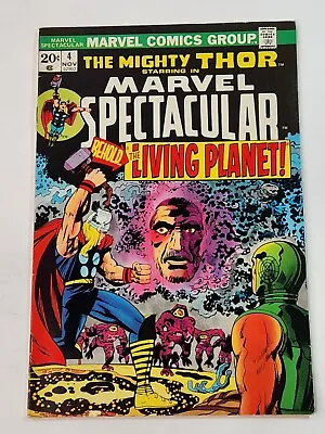 Buy Marvel Spectacular 4 Reprint Thor 133 1st App Ego Living Planet Bronze Age 1973 • 11.87£