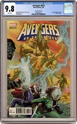 Buy Avengers #675D Ross 1:100 Variant CGC 9.8 2018 2092836012 • 643.42£