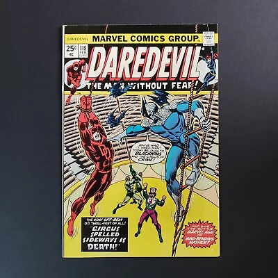 Buy Daredevil #118 | Marvel 1975 | 1st Blackwing | John Romita | VF- • 6.71£