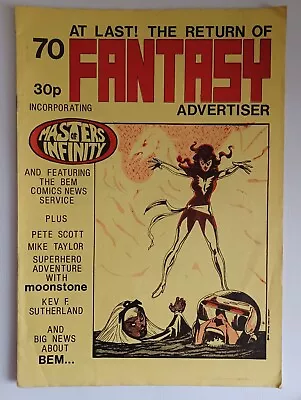 Buy Fantasy Advertiser #70 Comic Book Fanzine - 1st App. Of V For Vendetta! • 382.97£