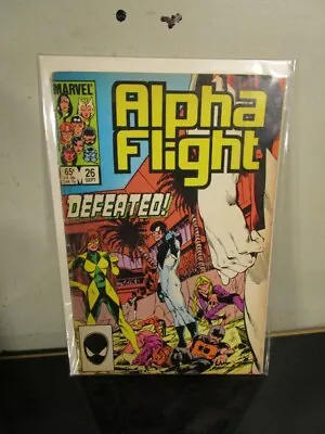 Buy Marvel Alpha Flight 26 September 1985 Defeated BAGGED BOARDED • 13.48£